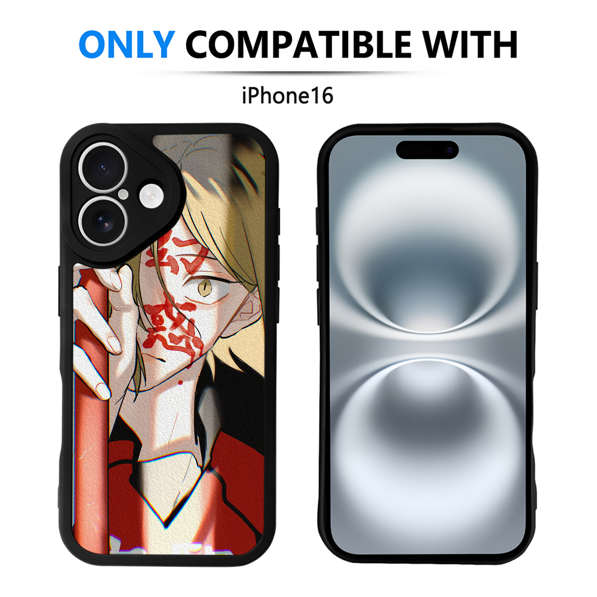 （画像用） ハイキュー!! Haikyu!! 【iPhone 16シリーズ対応】シリコンスマホケース（レザー調） 材質：シリコン